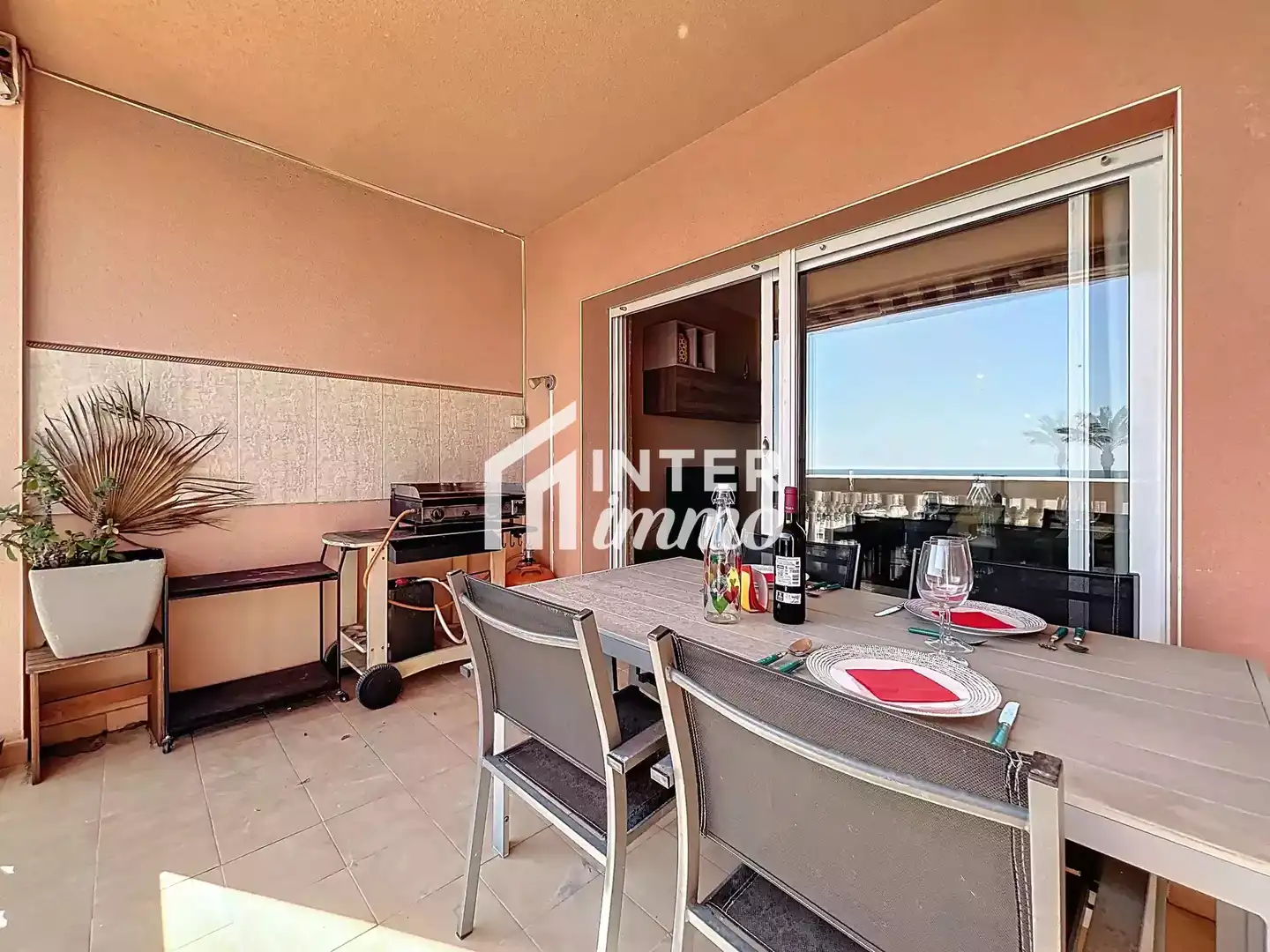 Terraza de Apartamento en venta en Empuriabrava con Aire acondicionado, Calefacción y Terraza