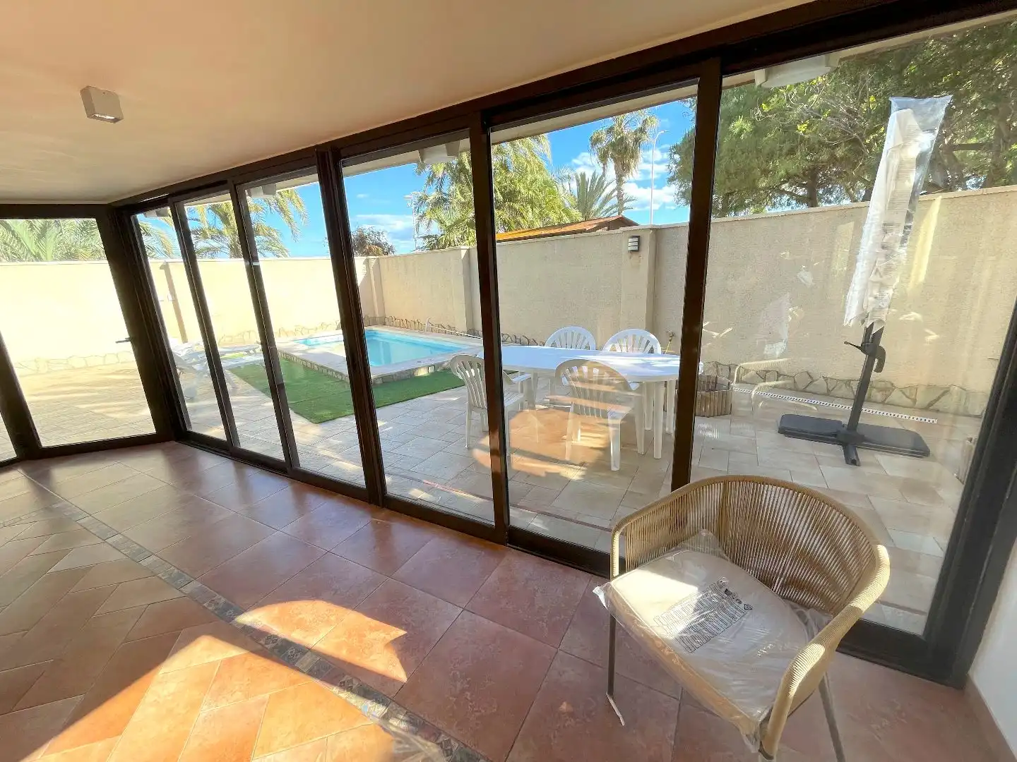 Terrace of Houses for rent in Platja de la Pobla de Farnals
