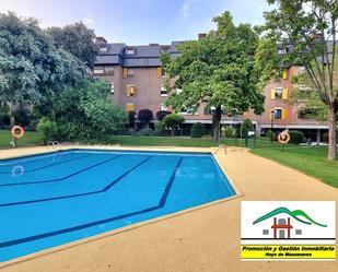 Swimming pool of Flat for sale in Hoyo de Manzanares