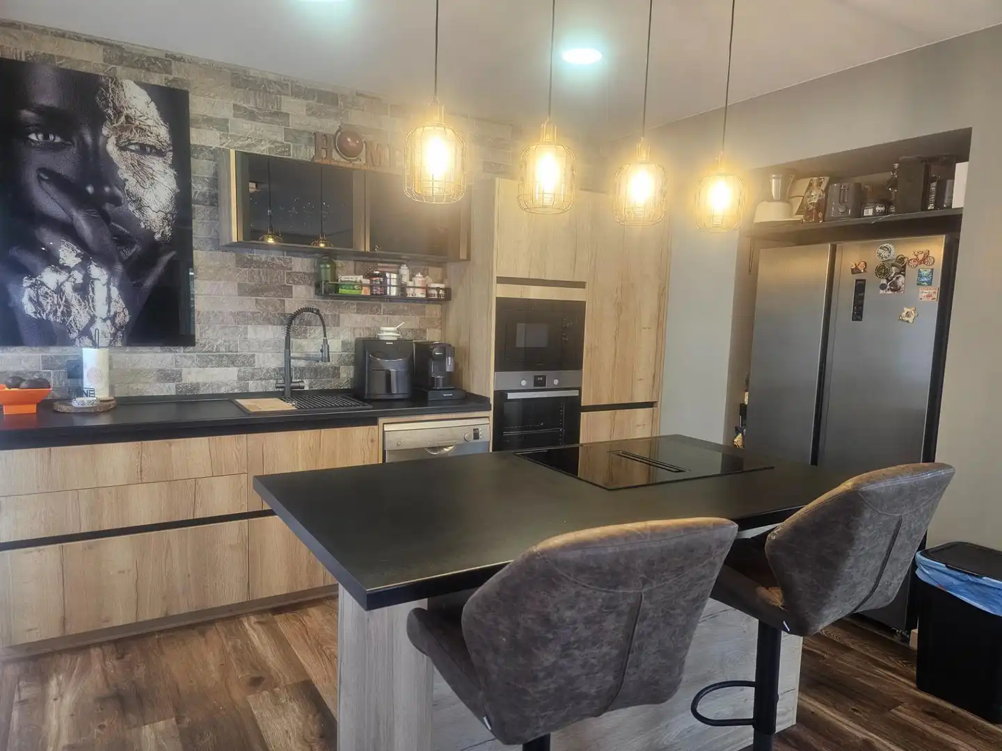 Cocina de Piso en venta en La Ràpita con Aire acondicionado, Jardín privado y Terraza