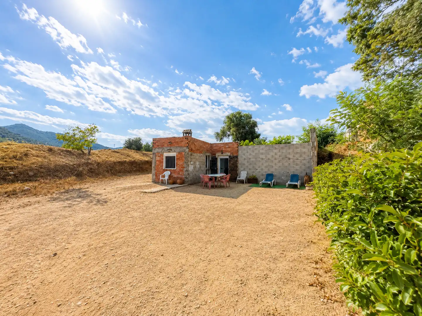 Vista exterior de Finca rústica en venda en L'Aleixar amb Calefacció, Jardí privat i Parquet