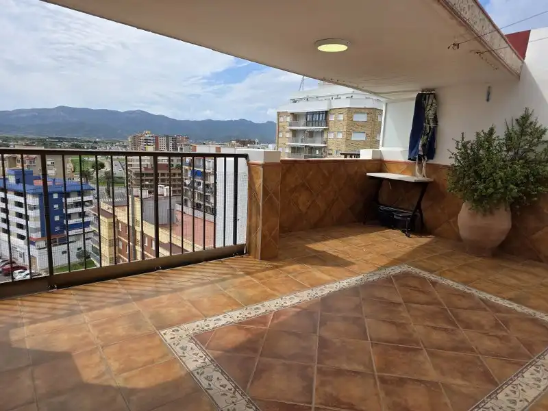 Balcony of Attic for sale in Cullera  with Terrace, Furnished and Oven