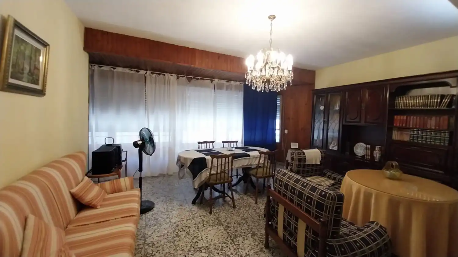 Wohnzimmer von Wohnung zur Miete in Jaén mit Möbliert