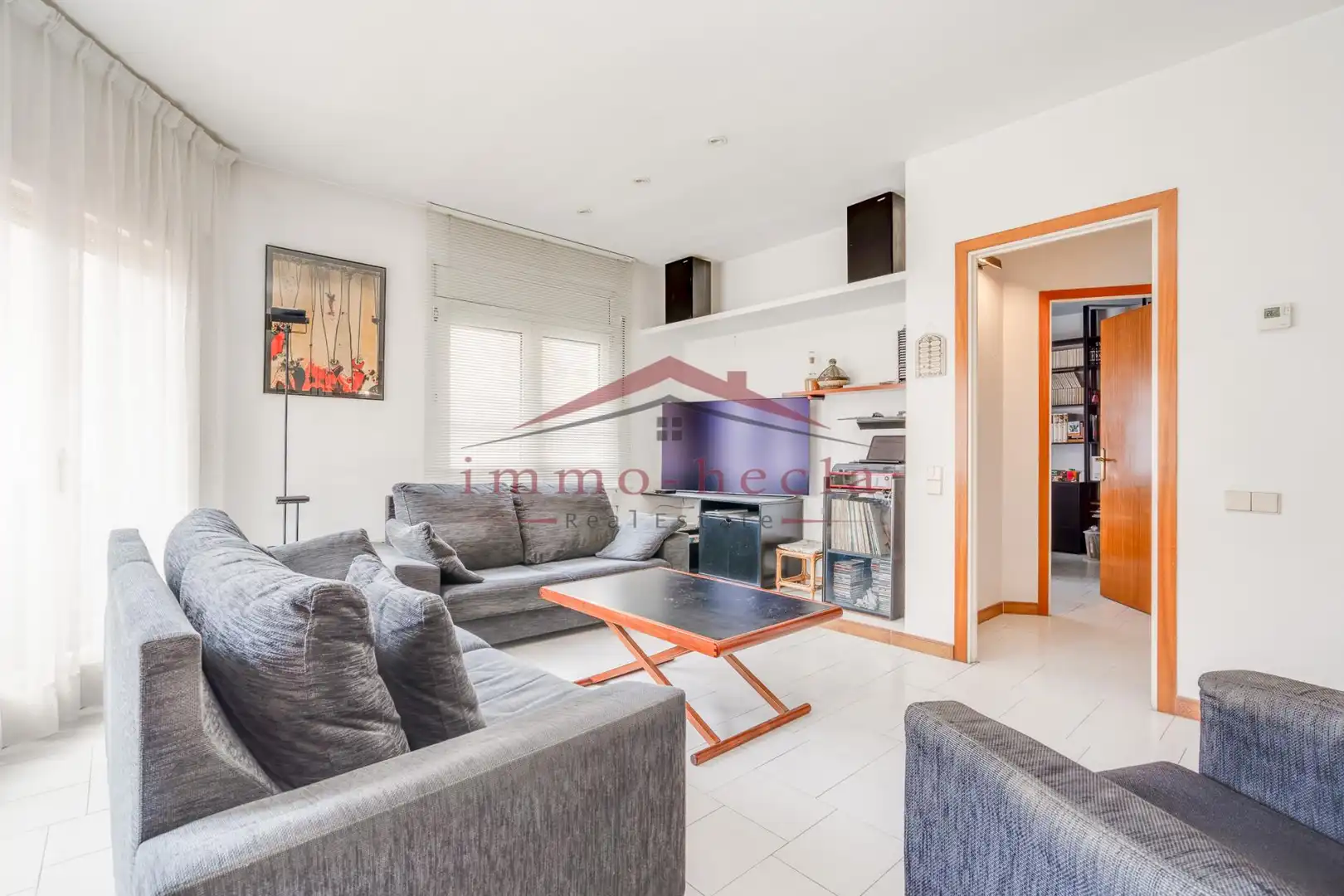 Wohnzimmer von Einfamilien-Reihenhaus zum Verkauf in Vilanova del Camí mit Heizung, Terrasse und Abstellraum