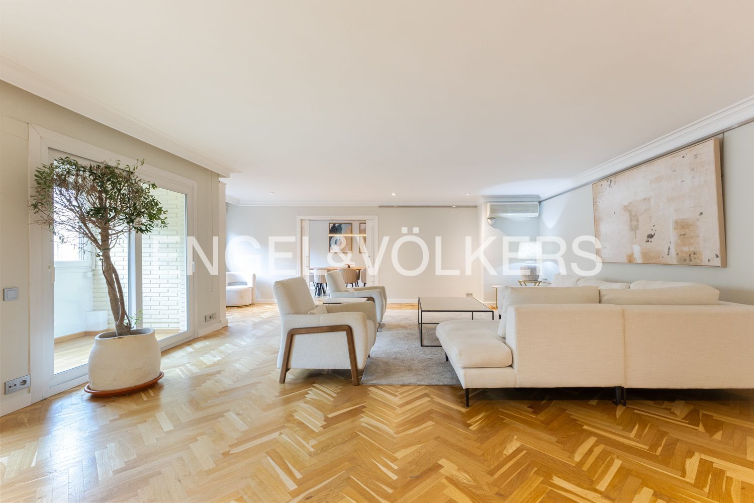 Wohnzimmer von Wohnung zum Verkauf in  Valencia Capital mit Klimaanlage, Heizung und Parkett