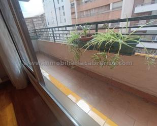 Balcony of Flat for sale in  Logroño  with Air Conditioner, Heating and Parquet flooring