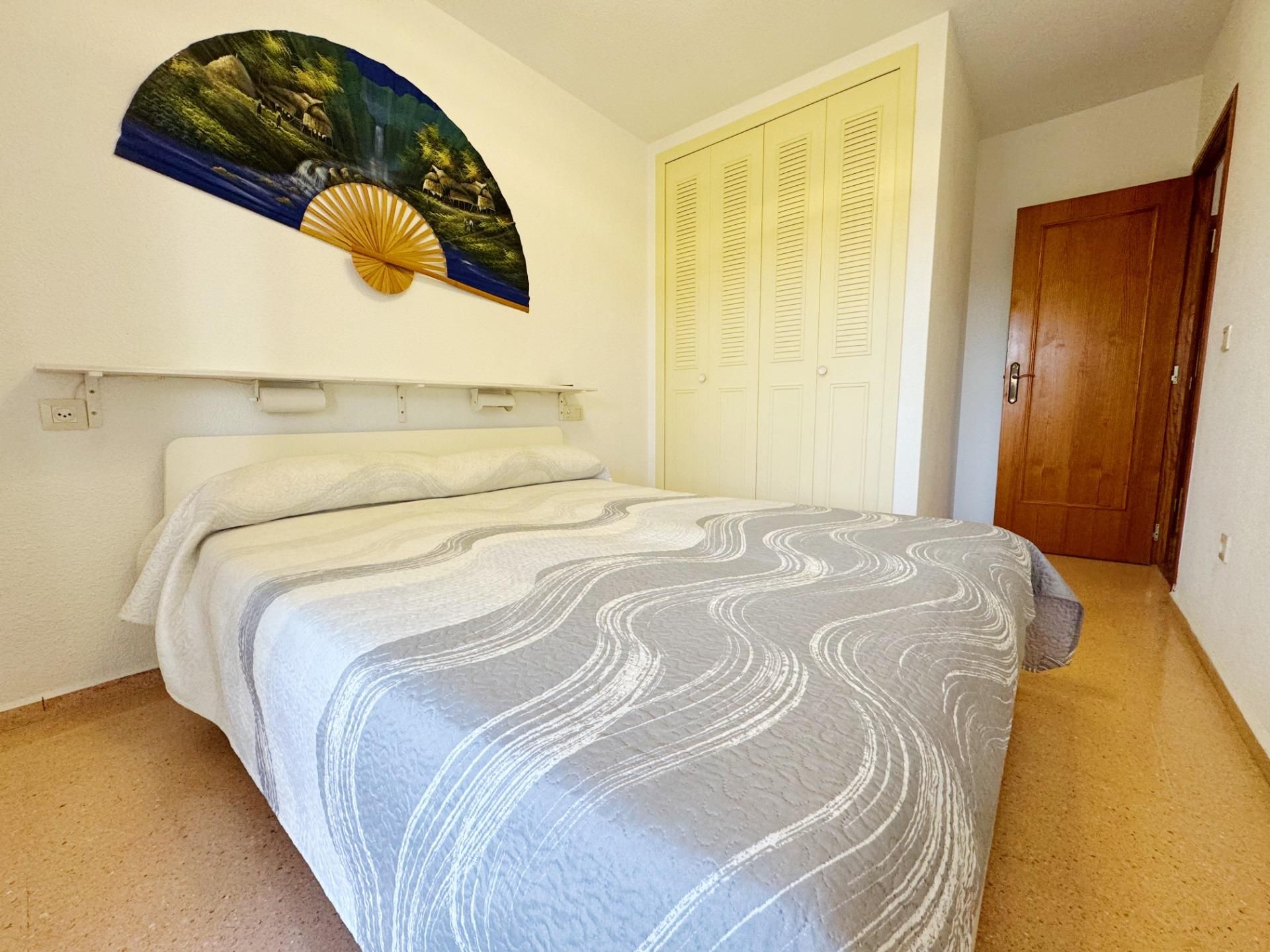 Bedroom of Apartment to rent in El Campello  with Air Conditioner, Heating and Private garden