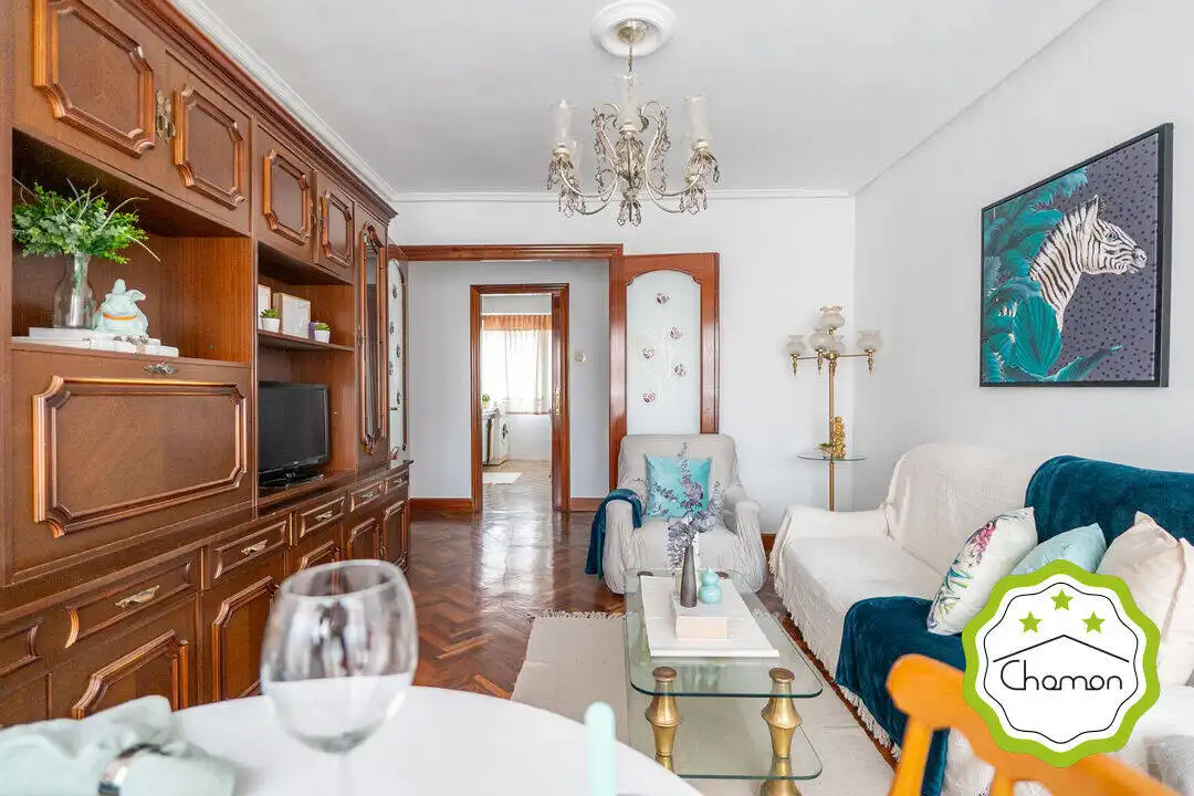 Sala de estar de Piso en venta en Barakaldo  con Trastero