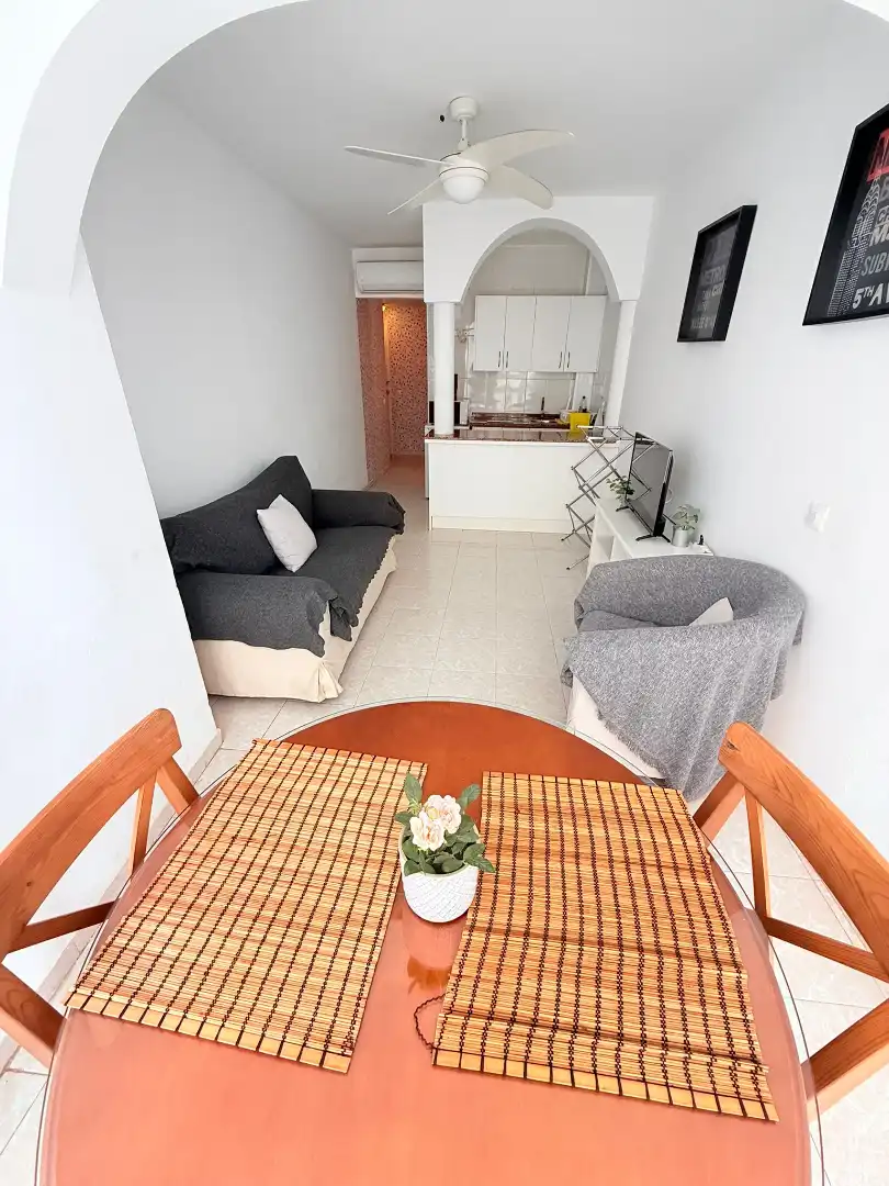 Sala de estar de Piso en venta en Málaga con Aire acondicionado y Amueblado