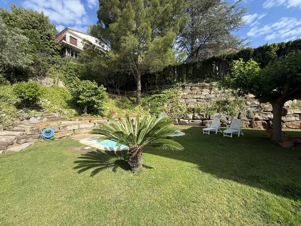 Garden of Houses for sale in Castellar del Vallès  with Heating, Private garden and Terrace
