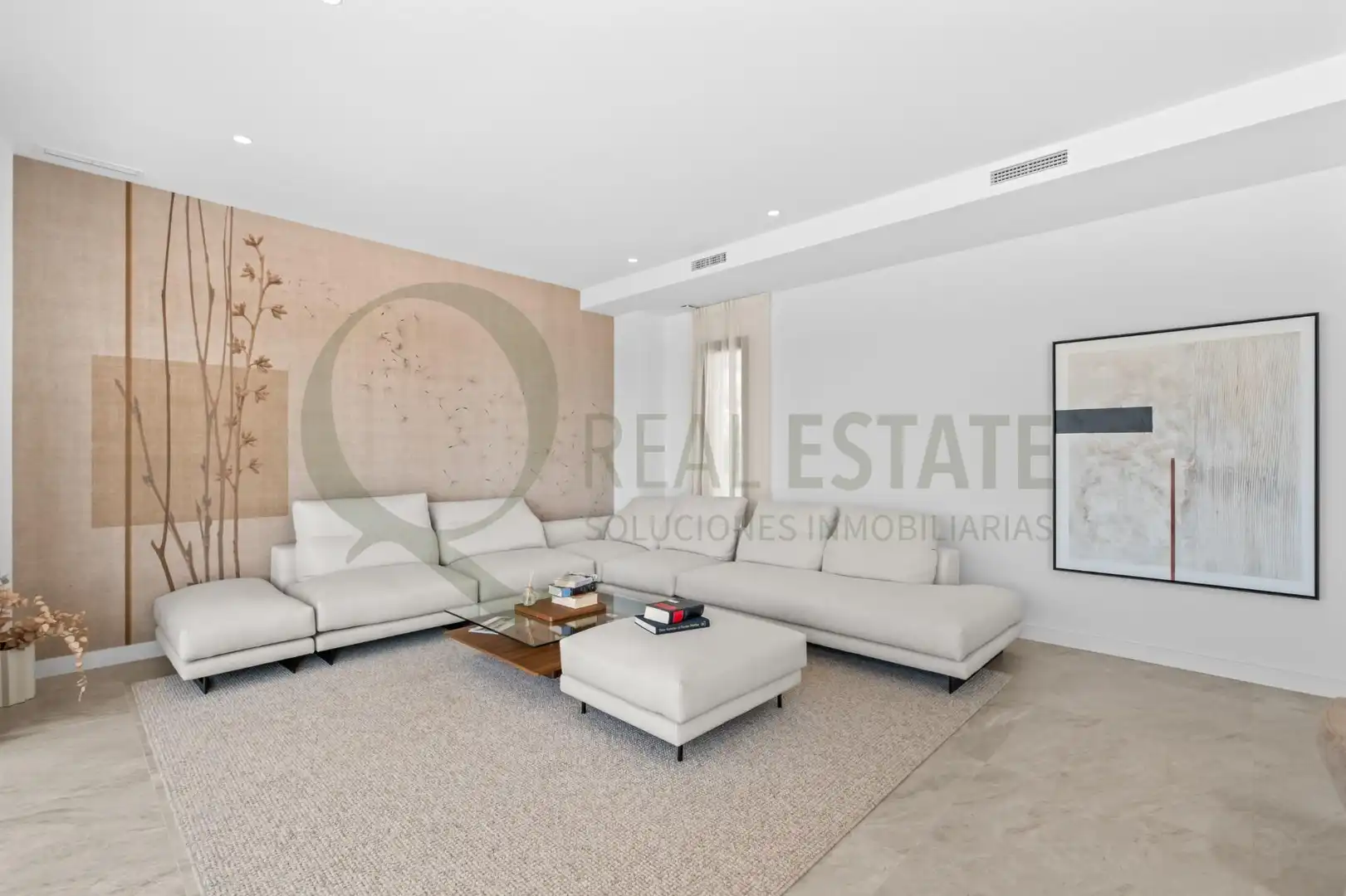 Sala de estar de Casa o chalet en venta en Benidorm con Aire acondicionado, Calefacción y Jardín privado
