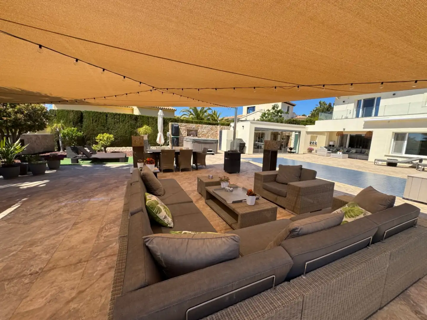 Terrace of Houses for sale in Moraira  with Air Conditioner, Heating and Private garden