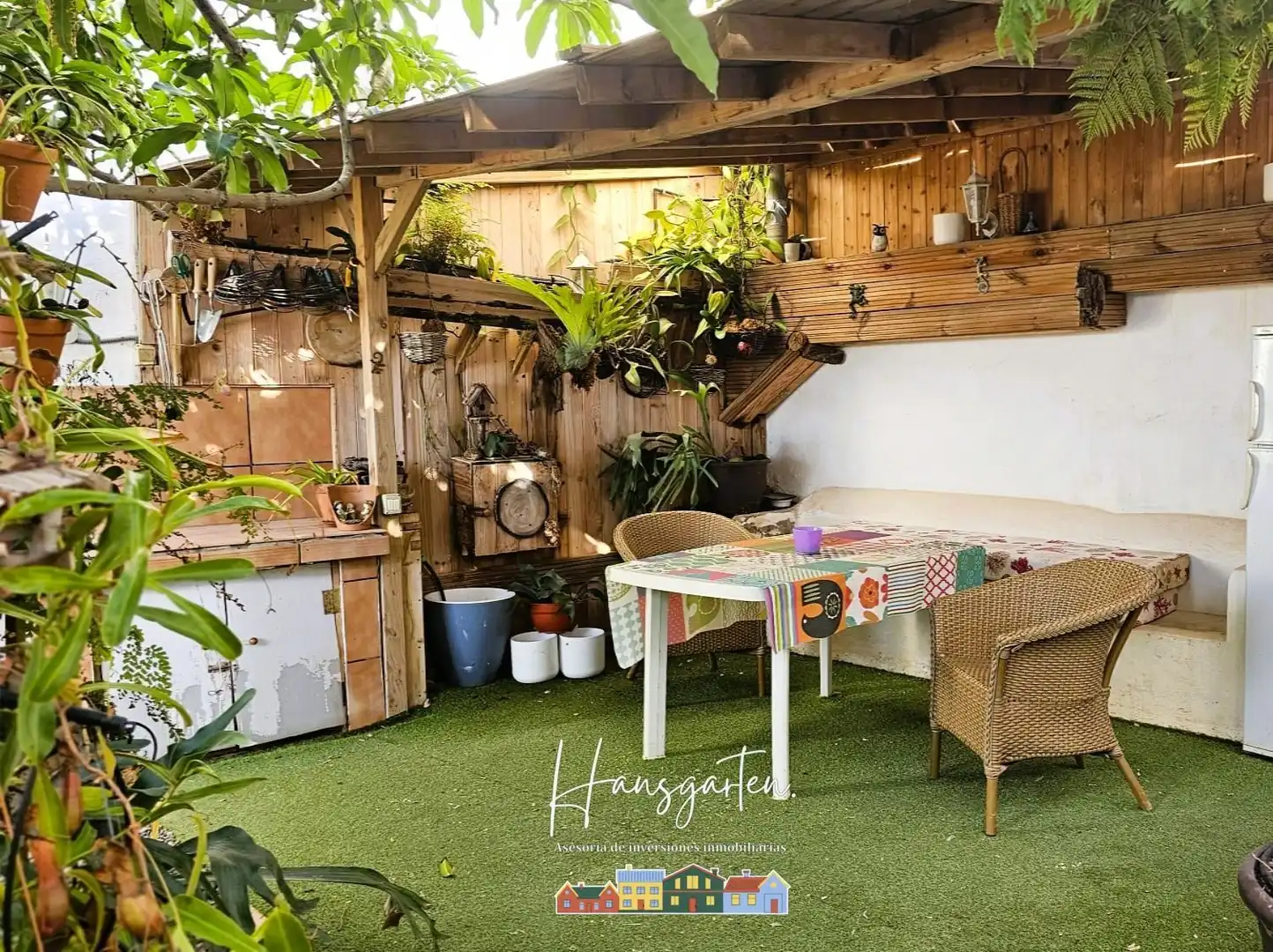 Terraza de Casa o chalet en venta en Santa Lucía de Tirajana con Aire acondicionado, Calefacción y Jardín privado