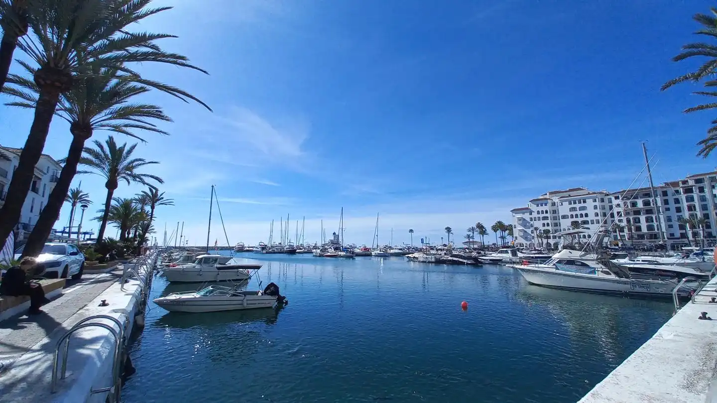 Exterior view of Apartments for sale in Manilva  with Air Conditioner, Heating and Terrace