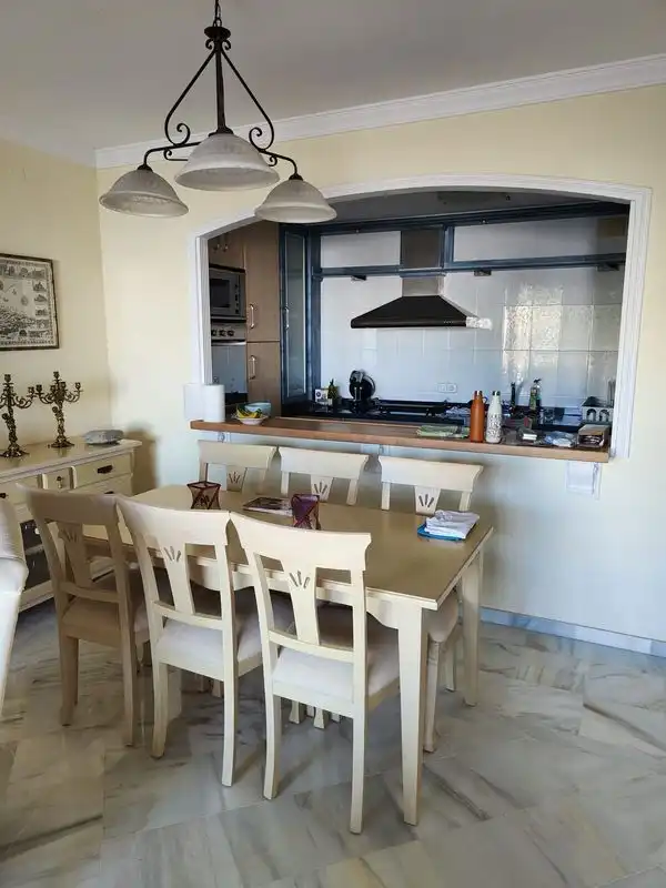 Kitchen of Flat for rent in Almuñécar  with Terrace, Furnished and Oven