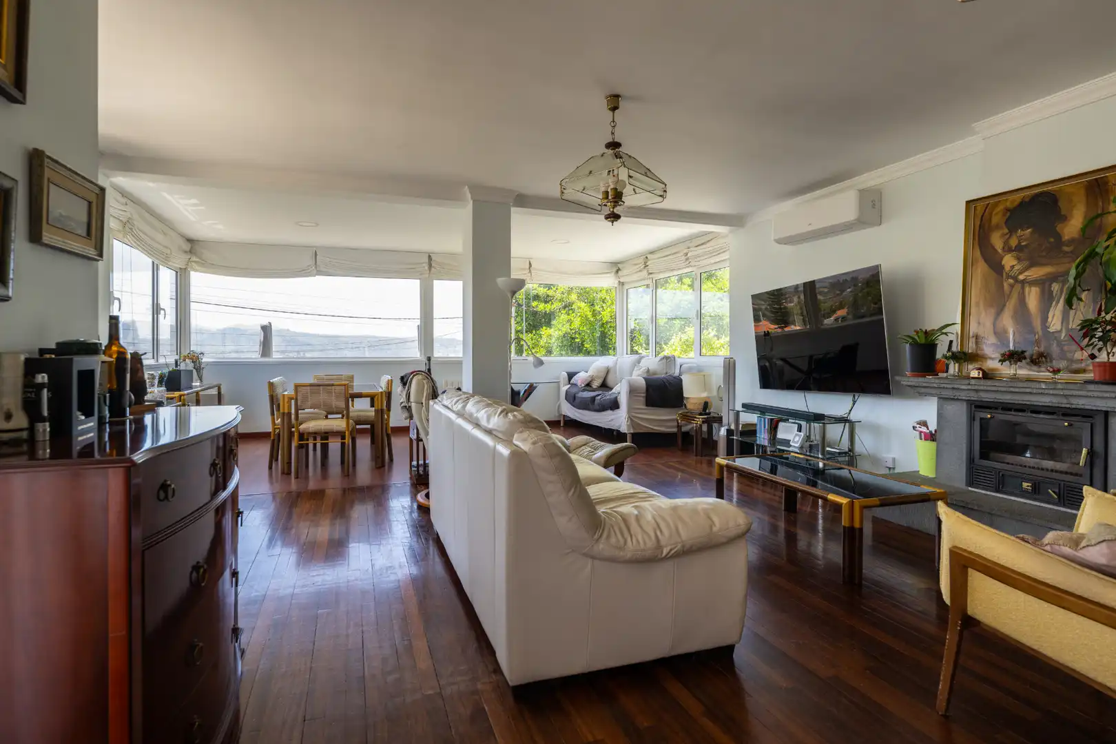 Living room of Houses for sale in Santa Brígida  with Air Conditioner, Heating and Private garden