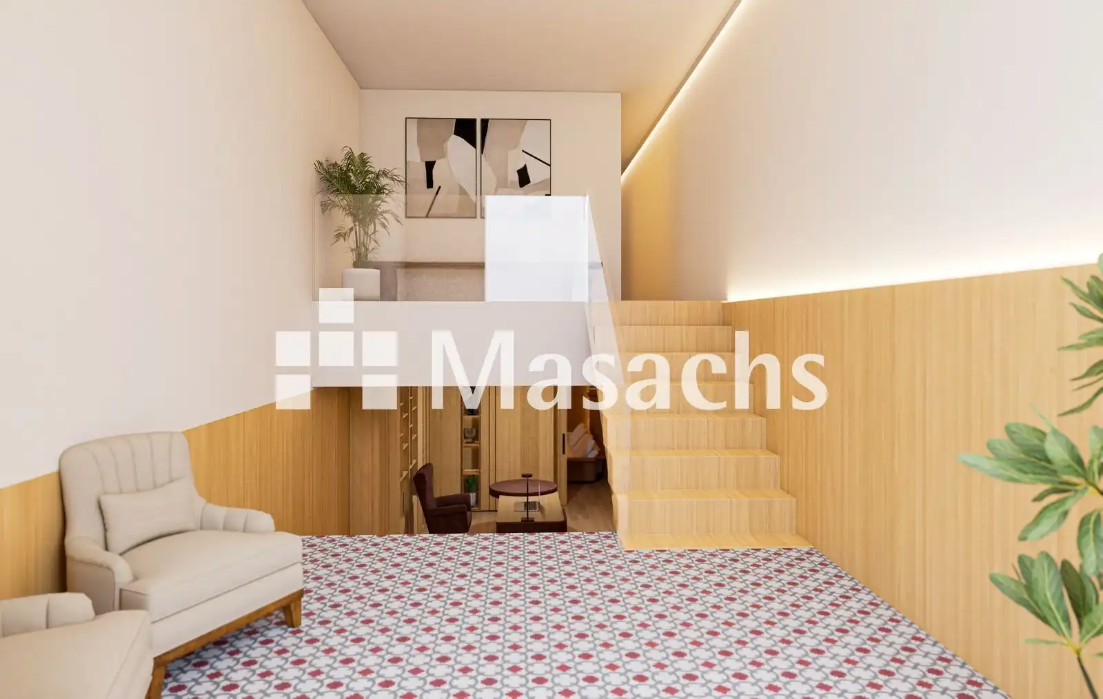 Habitación de Casa adosada en venta en Terrassa