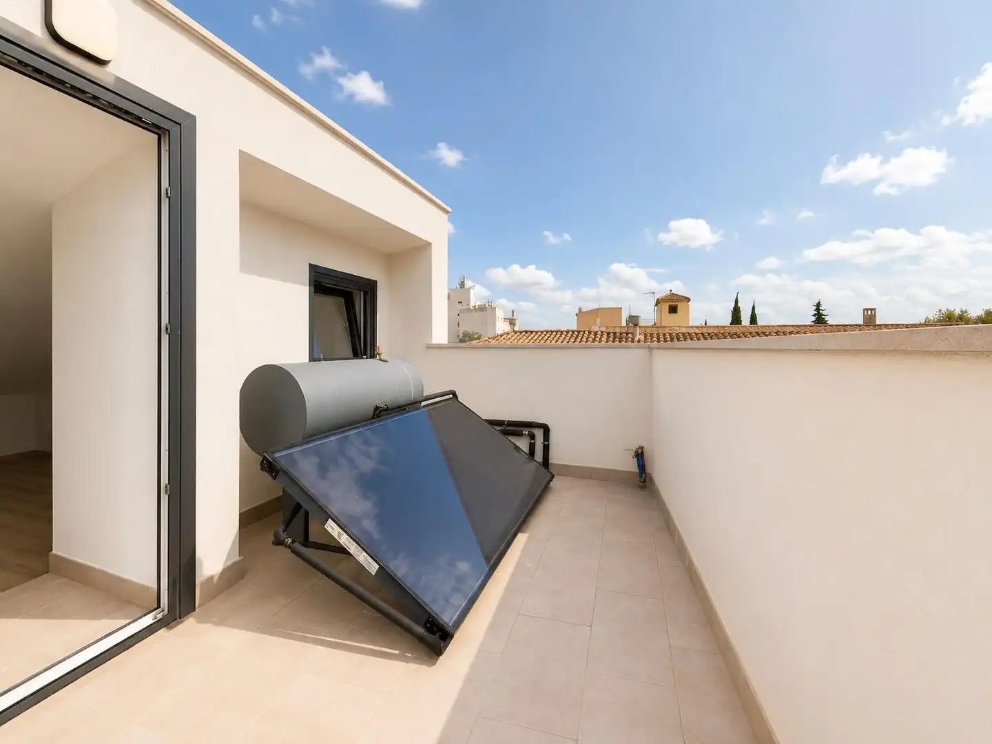 Terraza de Casa adosada en venta en  Palma de Mallorca con Aire acondicionado, Calefacción y Jardín privado
