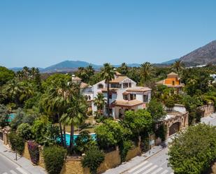 Exterior view of House or chalet for sale in Marbella  with Air Conditioner, Private garden and Terrace