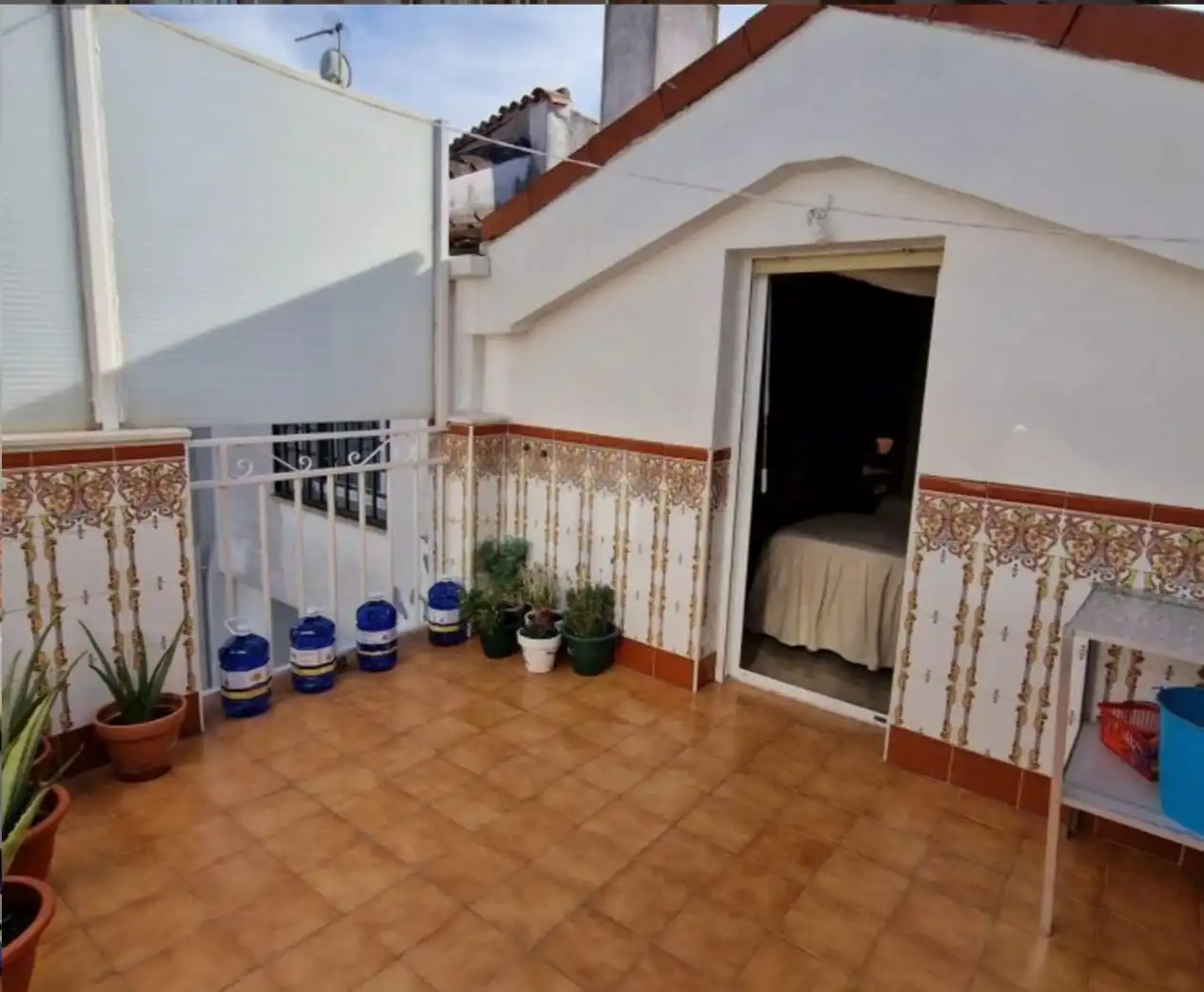 Terrasse von Maisonette zum Verkauf in Plasencia mit Klimaanlage, Heizung und Terrasse