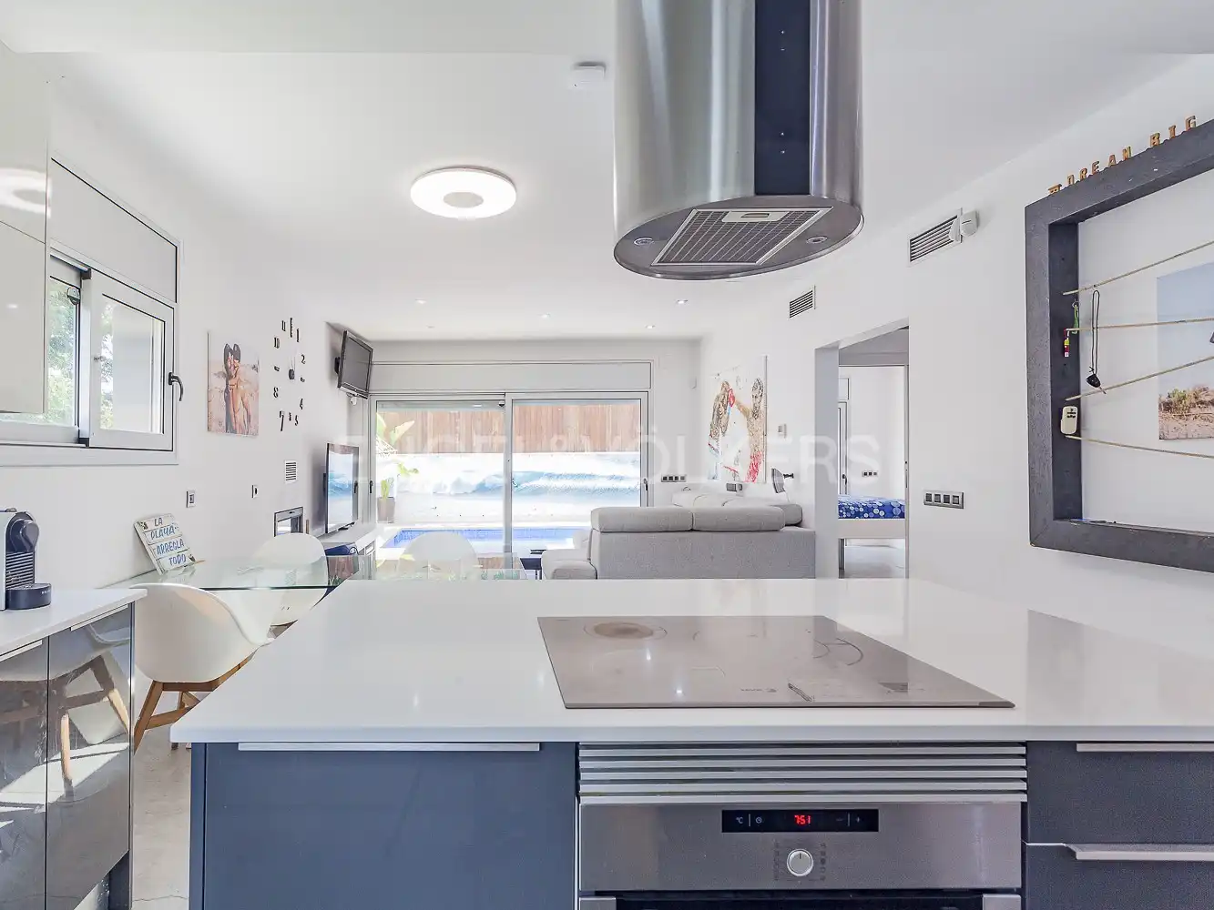 Kitchen of Houses for rent in Castelldefels  with Air Conditioner, Heating and Private garden
