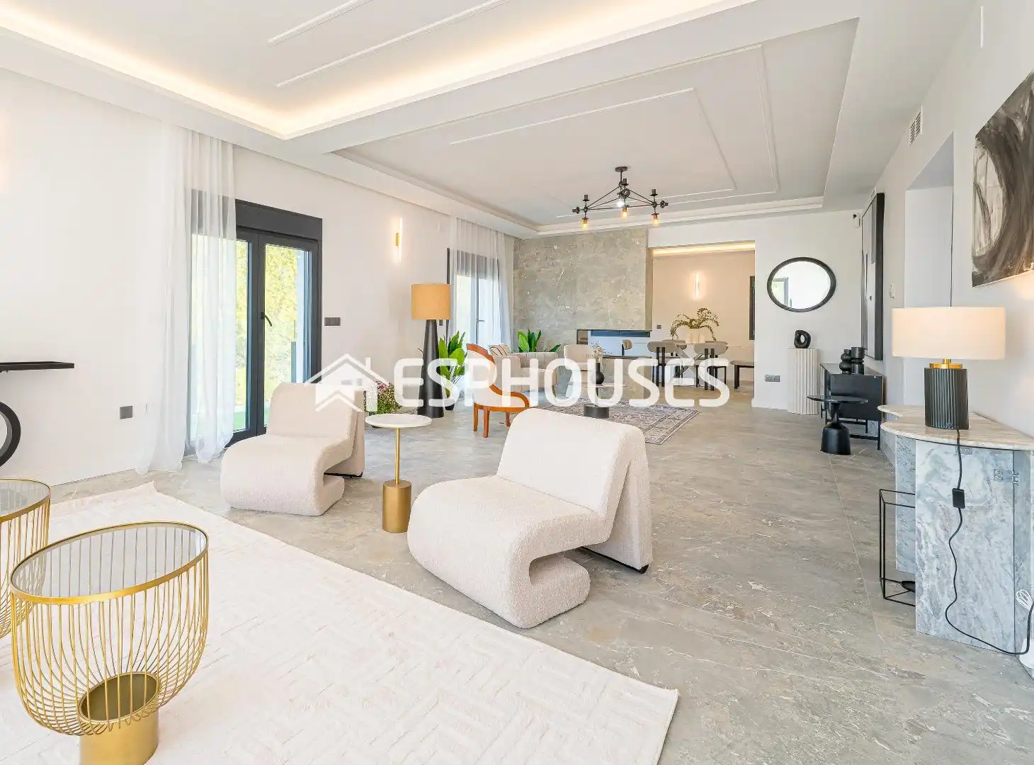 Sala de estar de Casa o chalet en venta en Altea con Balcón