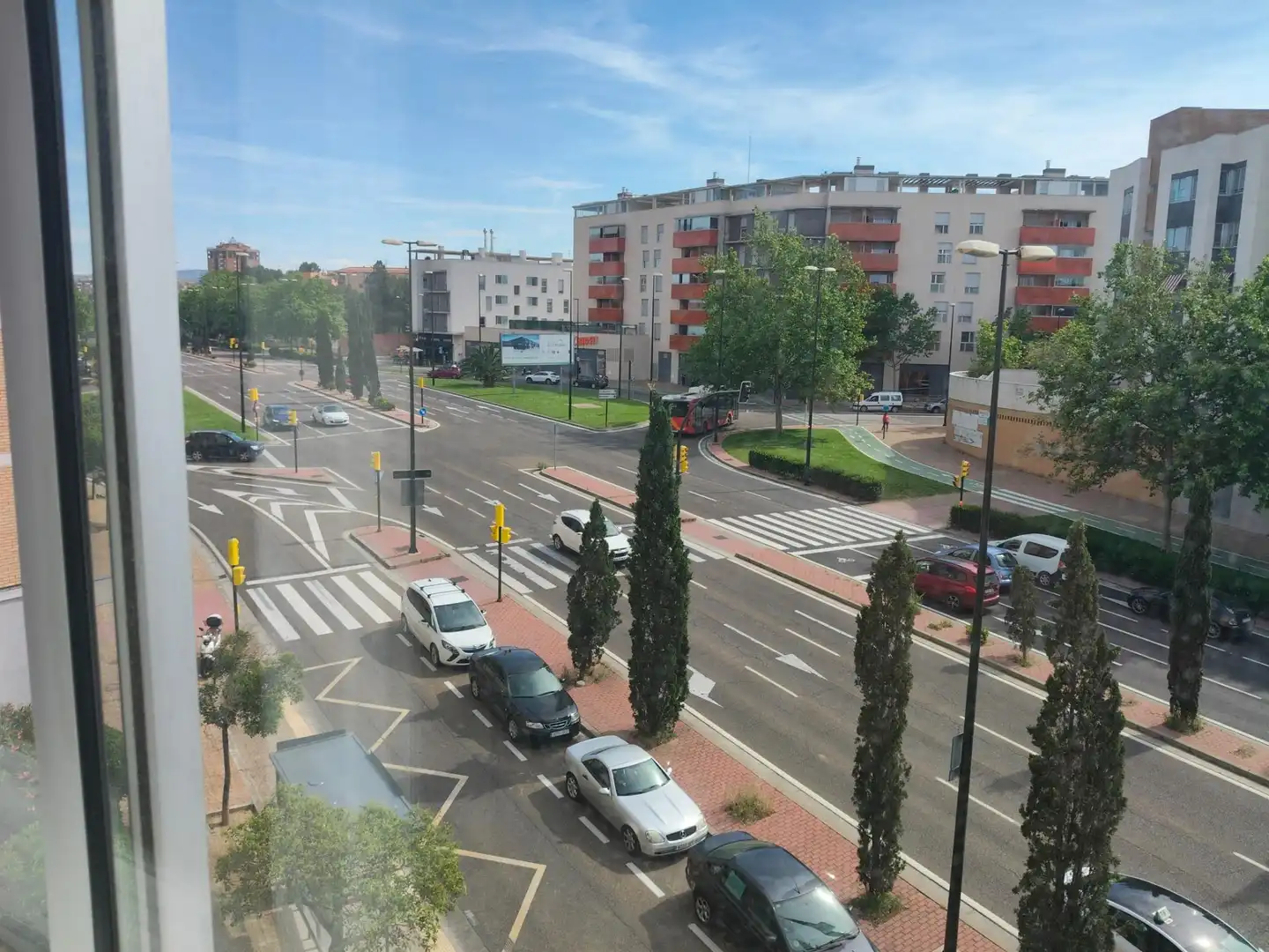 Exterior view of Flat for sale in Zaragoza  with Heating, Terrace and Storage room