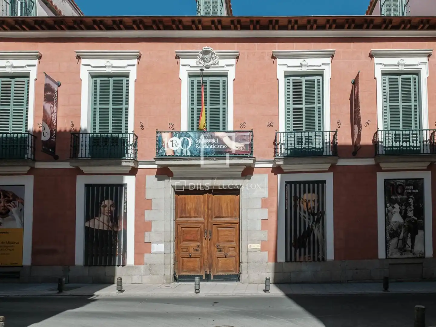 Vista exterior de Pis de lloguer en Madrid amb Aire condicionat i Moblat