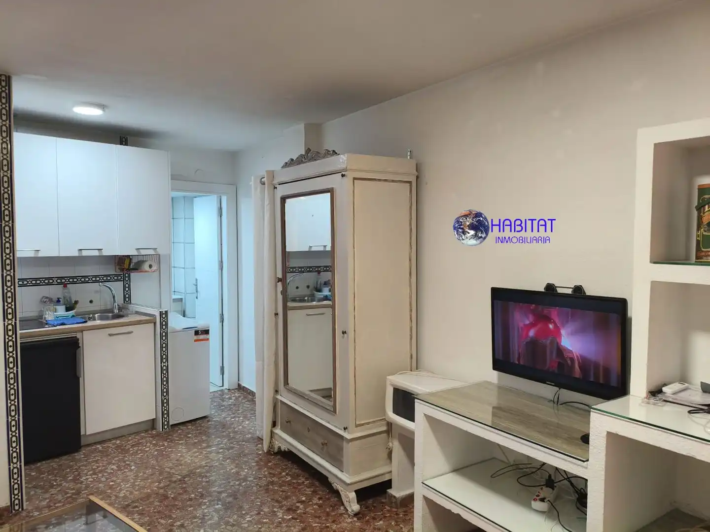 Wohnzimmer von Wohnung zur Miete in Granada mit Klimaanlage, Heizung und Möbliert