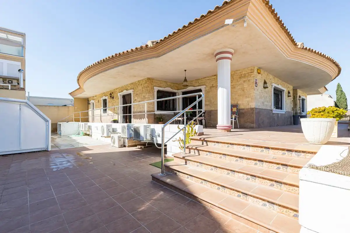 Vista exterior de Casa o chalet en venta en Alguazas con Aire acondicionado, Calefacción y Jardín privado