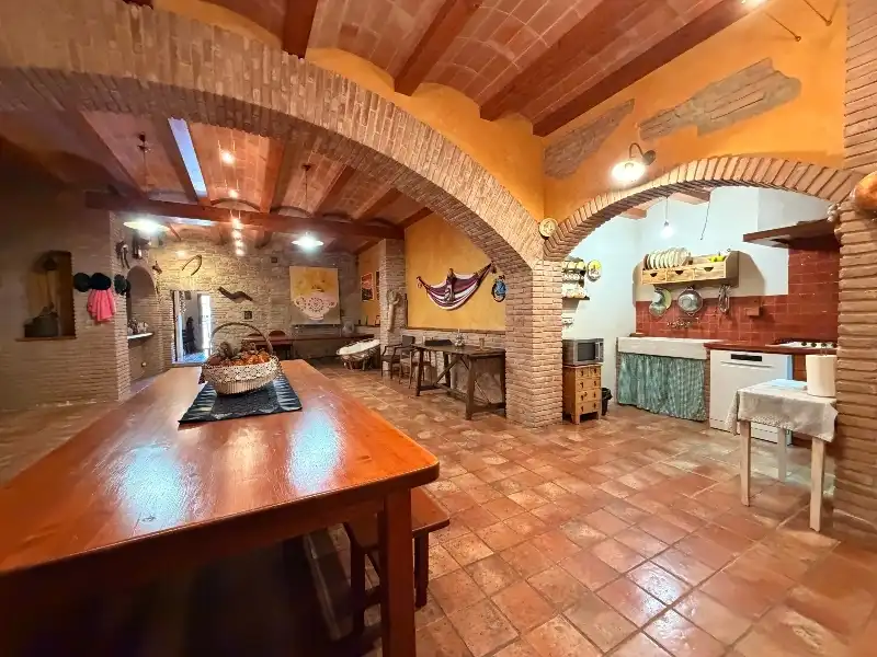 Kitchen of Houses for sale in Mont-ras  with Air Conditioner, Heating and Private garden