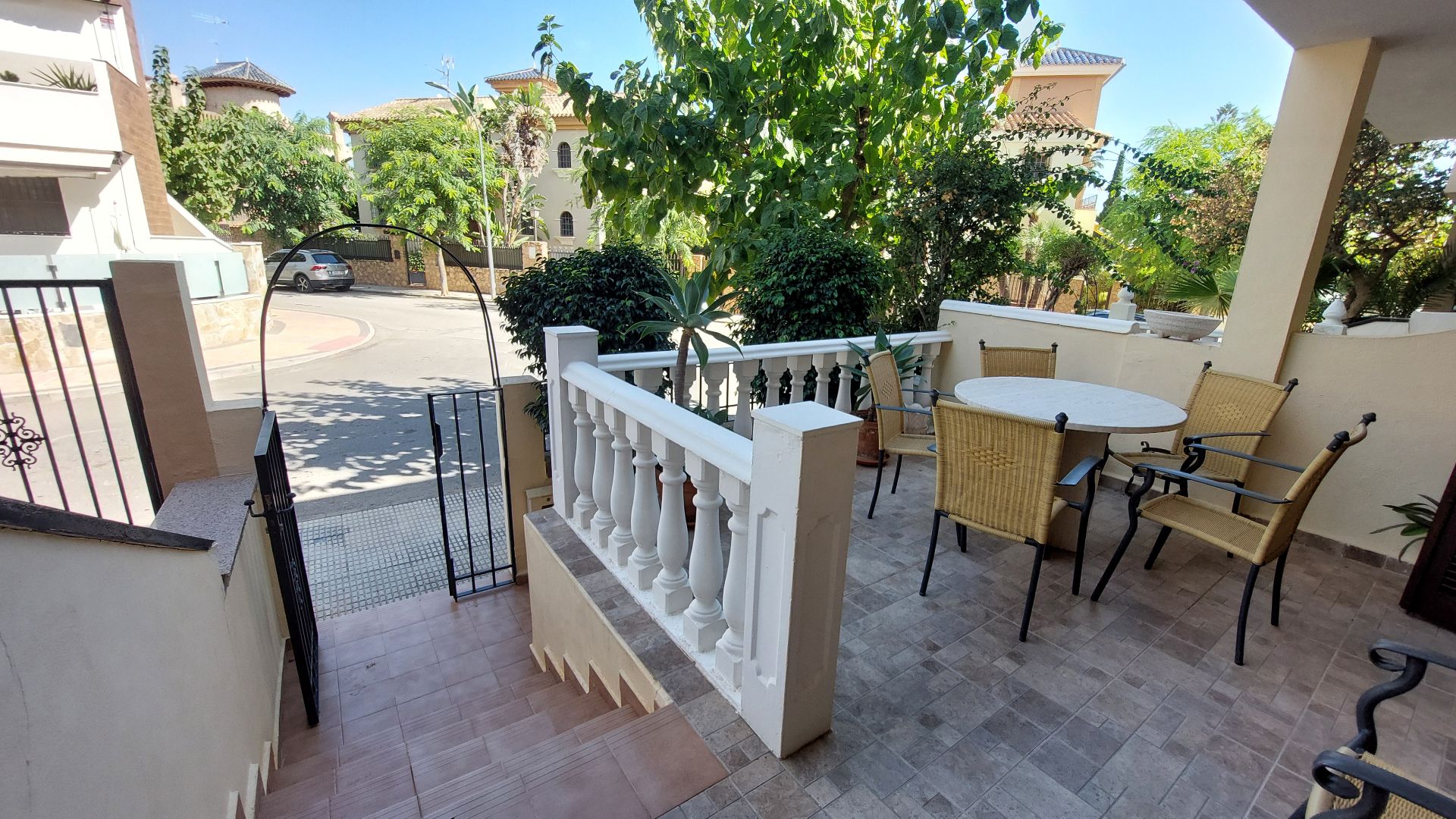 Terrassa de Casa adosada en venda en Los Alcázares amb Aire condicionat, Terrassa i Moblat