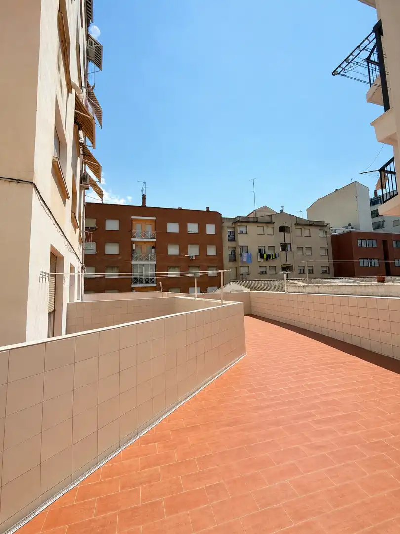 Exterior view of Flat for sale in  Logroño  with Heating, Parquet flooring and Terrace
