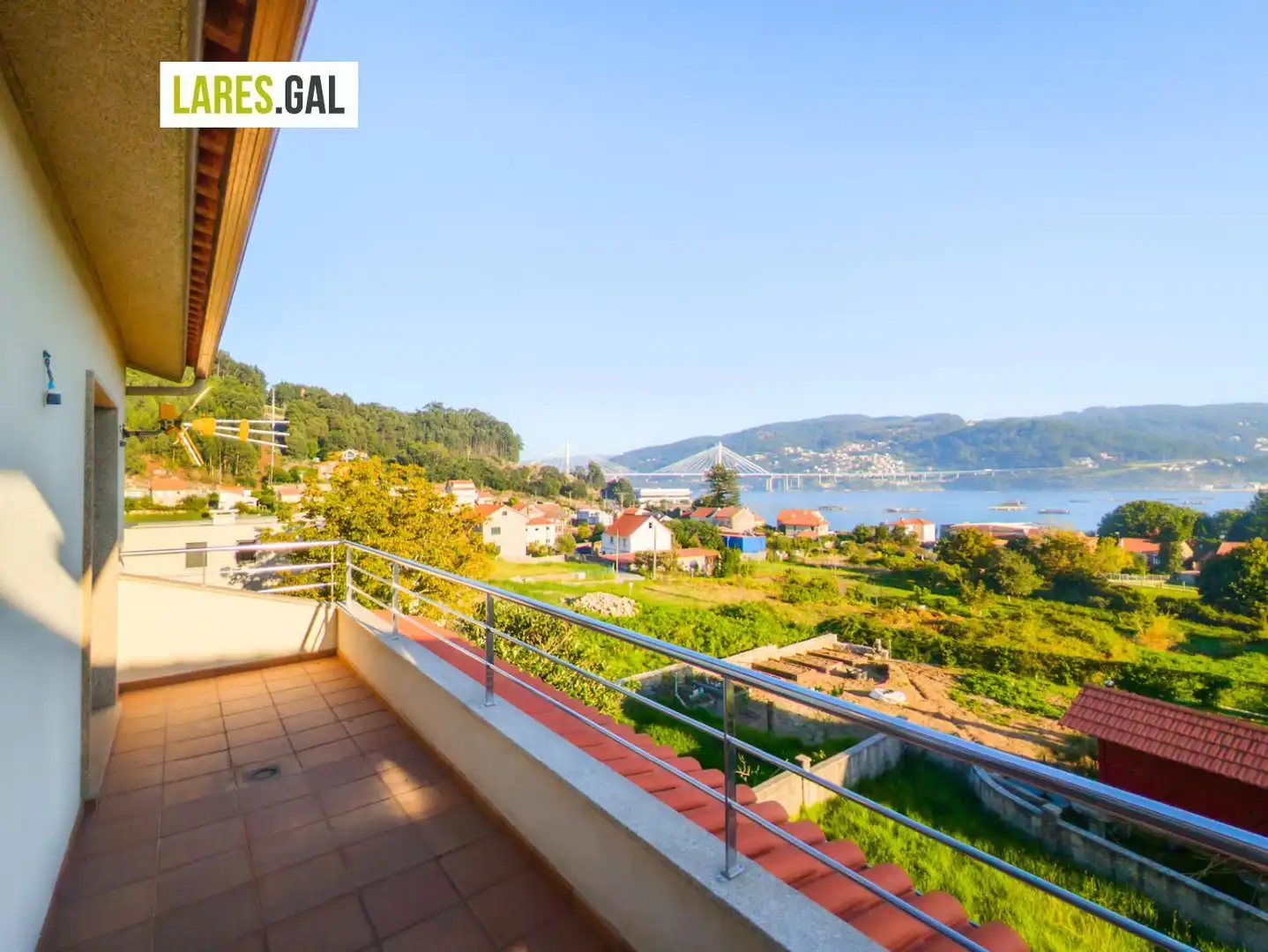Terraza de Casa o chalet en venta en Moaña, Pontevedra