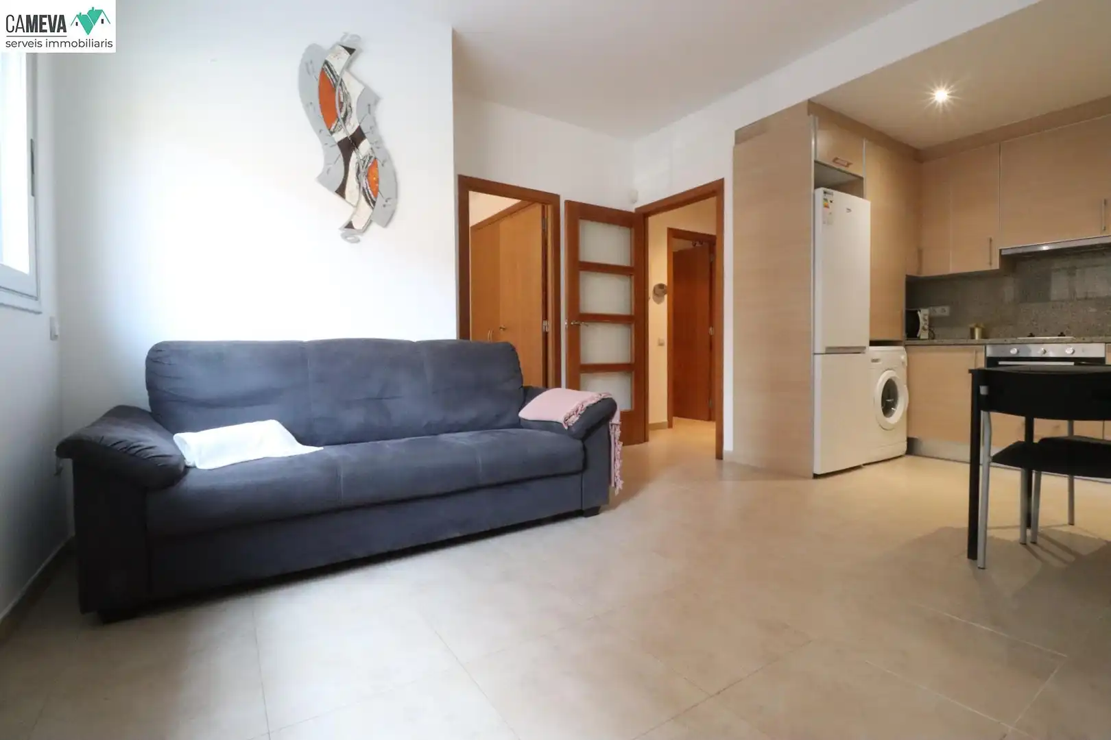 Living room of Ground floor for sale in Terrassa  with Air Conditioner, Heating and Furnished