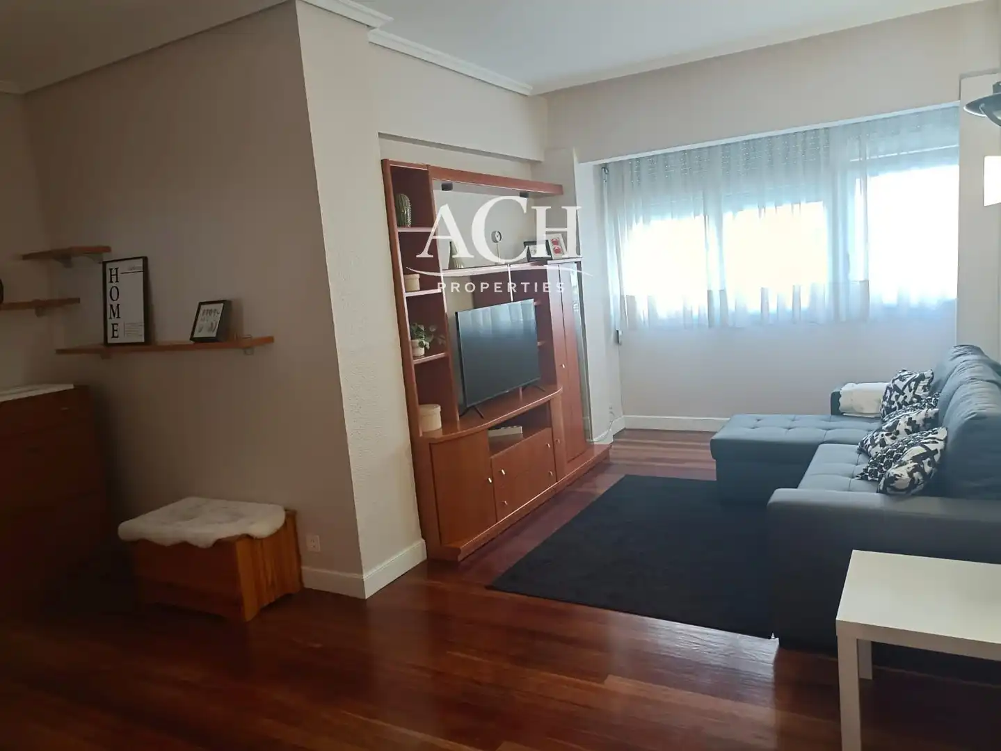 Sala de estar de Piso de alquiler en Bilbao  con Calefacción, Horno y Lavadora