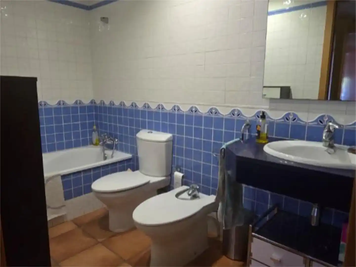 Badezimmer von Wohnung zum Verkauf in Alcanar mit Klimaanlage, Schwimmbad und Balkon