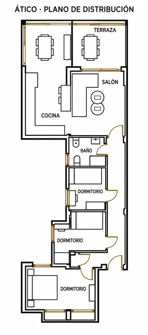 Attic for sale in Centro