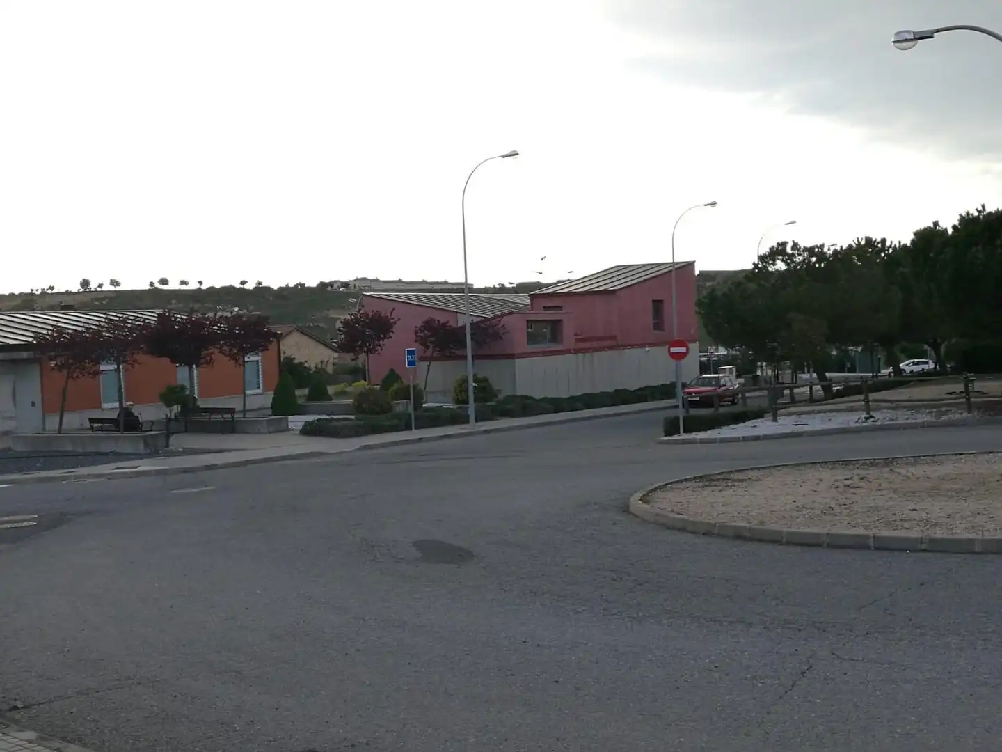 Vista exterior de Terreny industrial en venda en La Lastrilla 