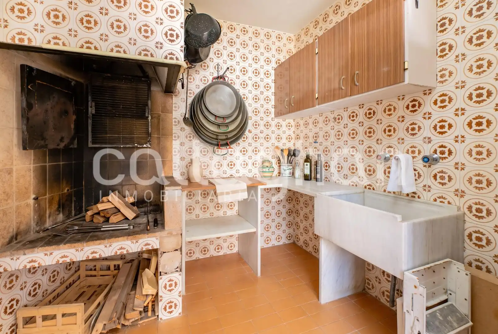Cocina de Casa o chalet en venta en L'Eliana con Aire acondicionado, Calefacción y Piscina