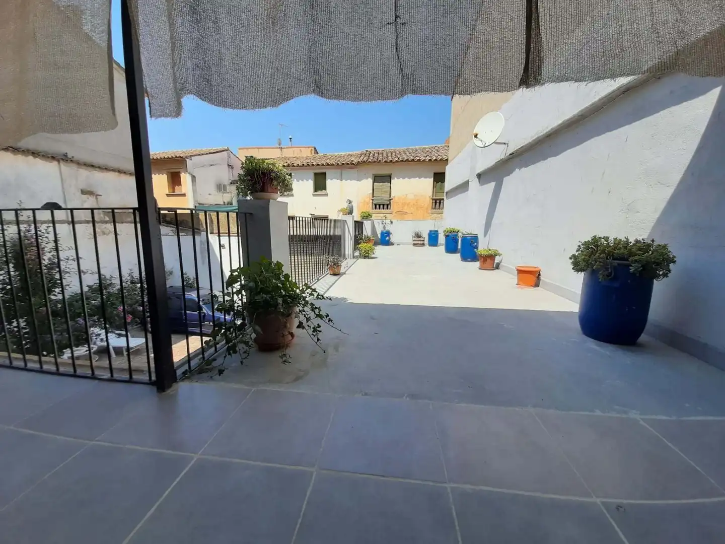 Terrasse von Haus oder Chalet zum Verkauf in Pueyo de Santa Cruz mit Klimaanlage, Heizung und Privatgarten