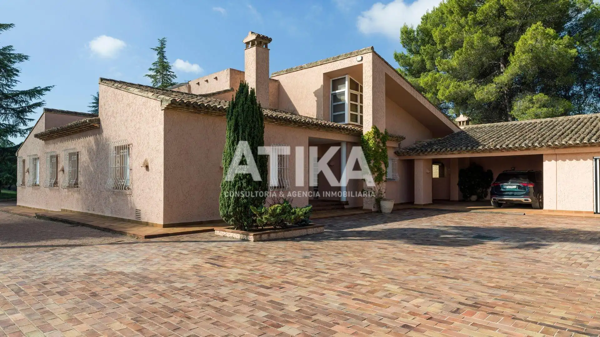 Vista exterior de Casa o chalet en venta en Ontinyent con Calefacción, Terraza y Piscina