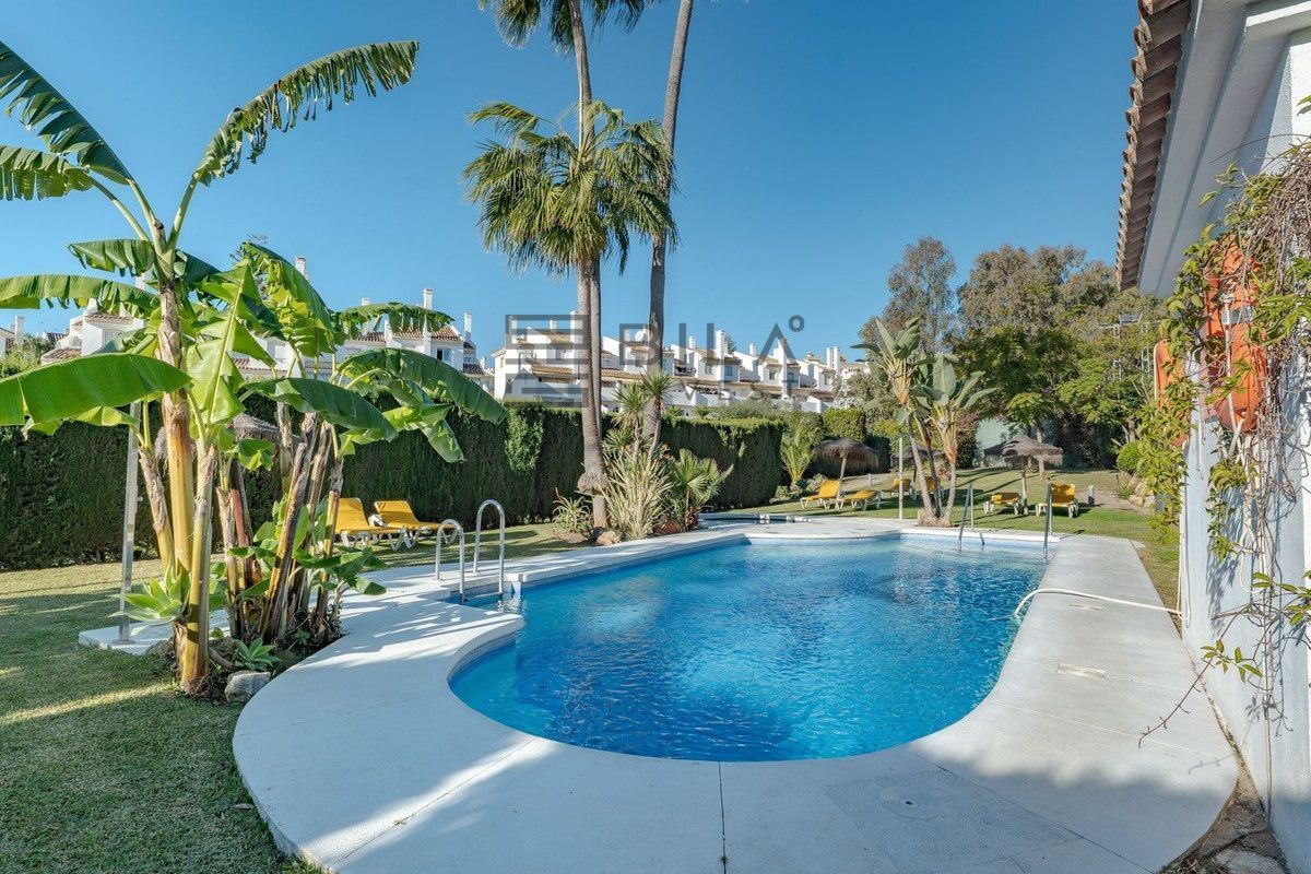 Garten von Wohnung zum Verkauf in Mijas mit Klimaanlage, Terrasse und Schwimmbad