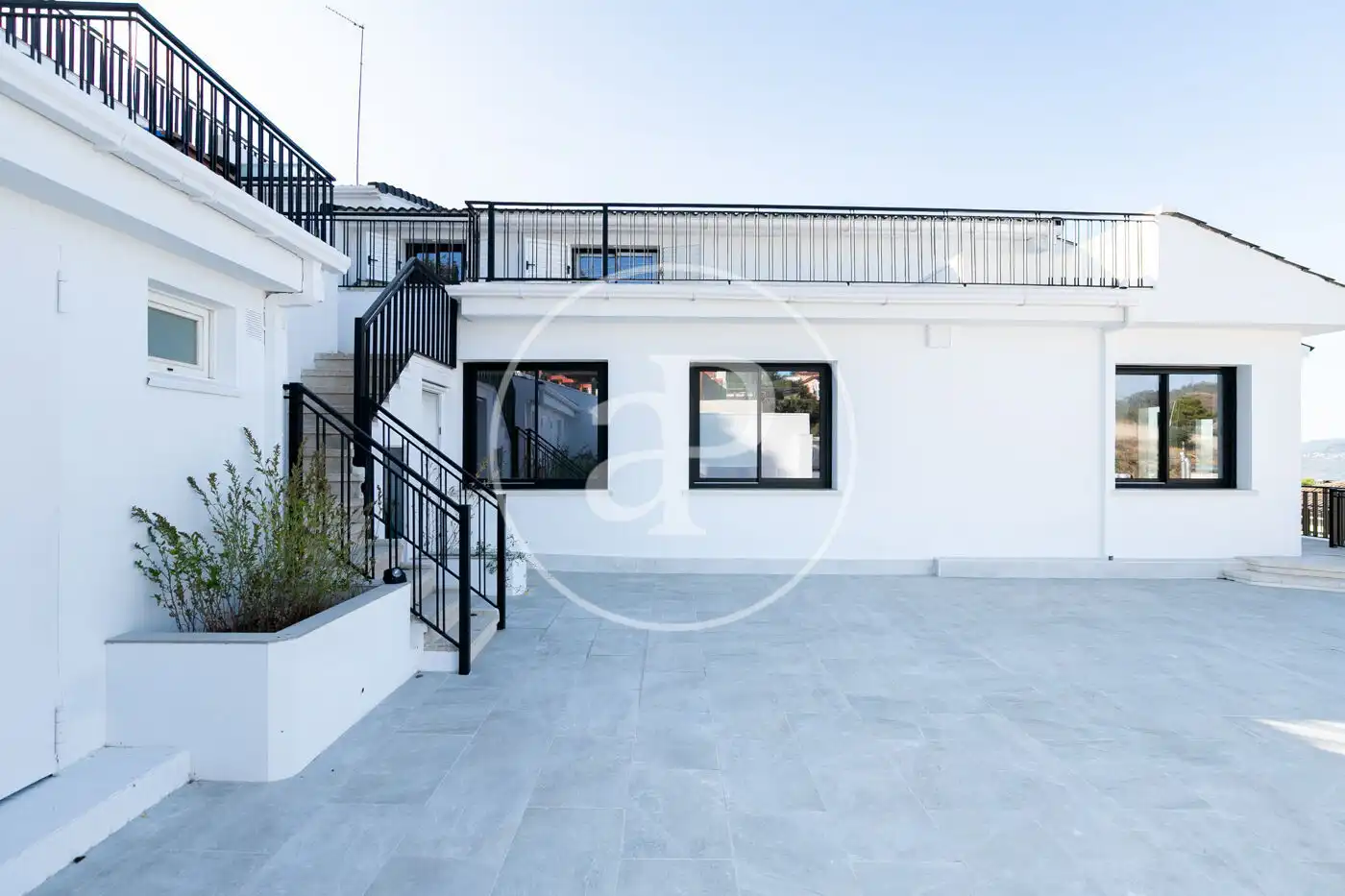 Terrassa de Casa o xalet en venda en Esplugues de Llobregat amb Calefacció, Jardí privat i Terrassa