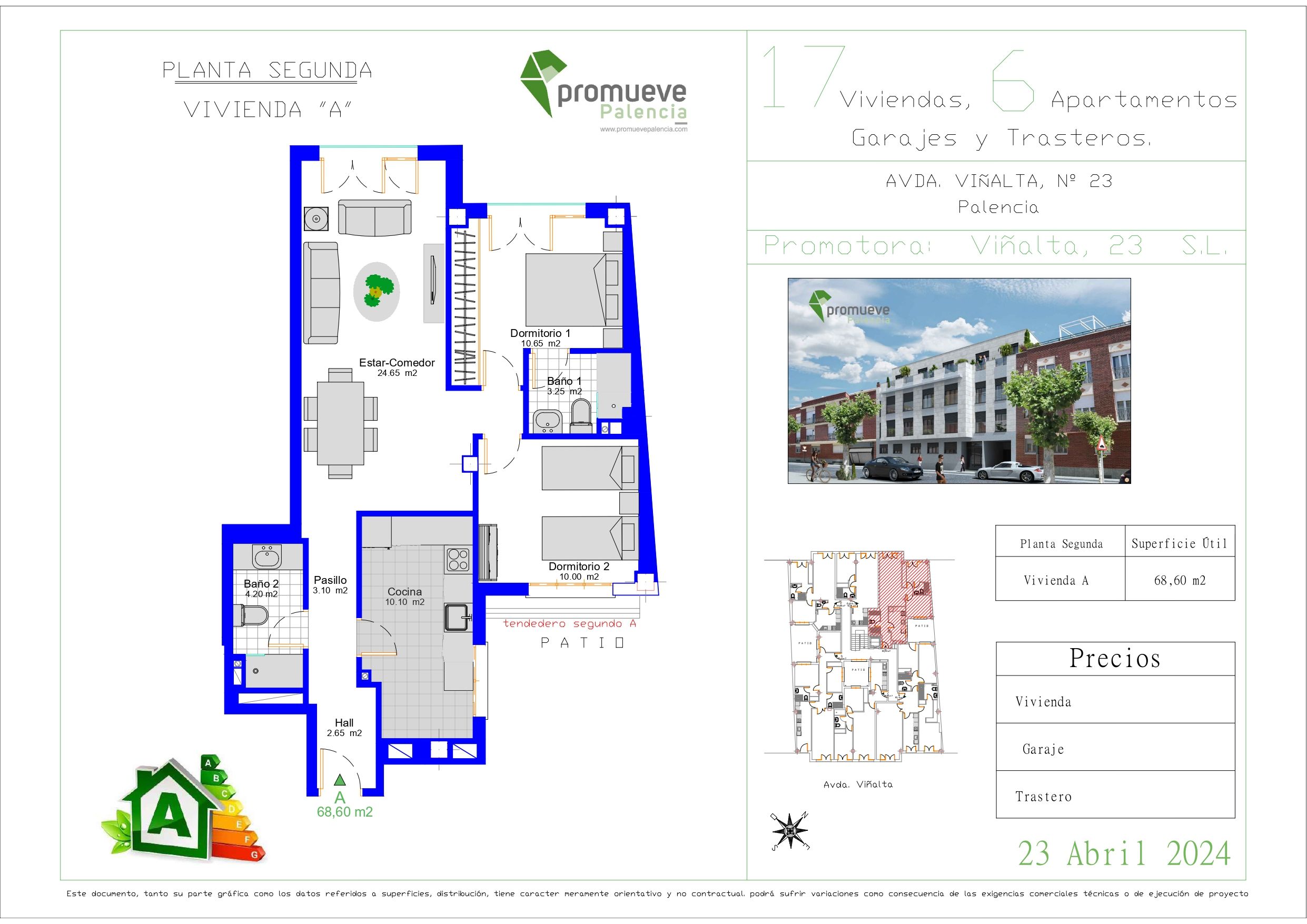 Pis en venda en Palencia Capital