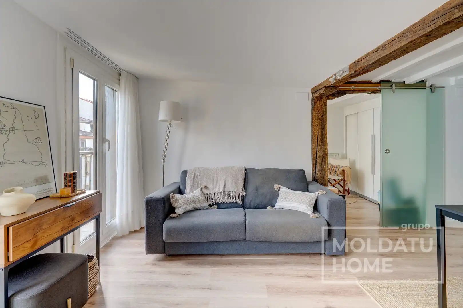Living room of Flat for sale in Parte Vieja