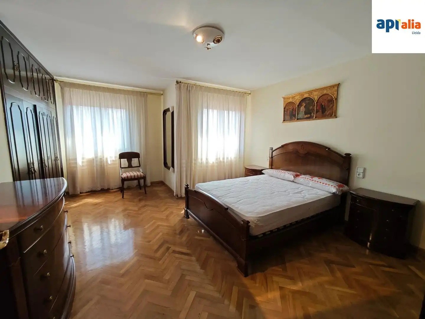 Bedroom of Flat for sale in Lleida  with Air Conditioner, Heating and Storage room