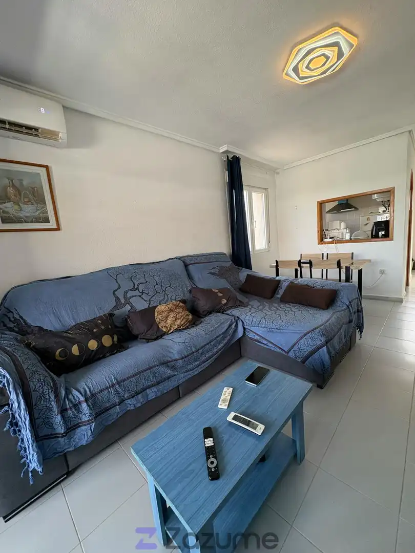 Living room of Study for rent in Torrevieja  with Air Conditioner, Terrace and Furnished