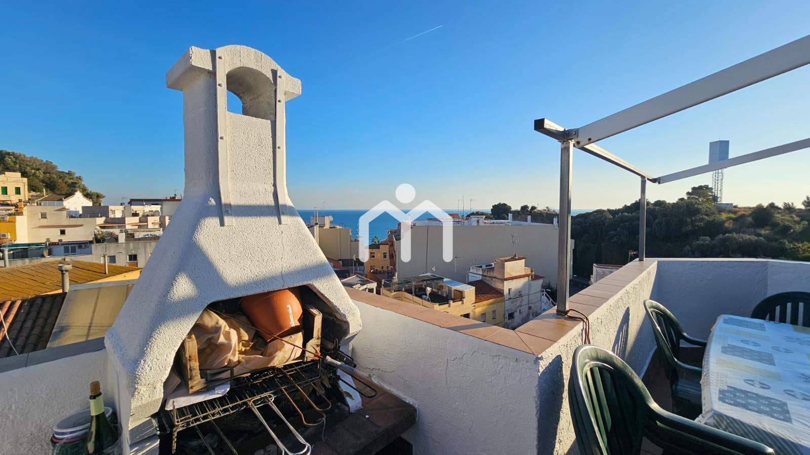 Terrace of Attic for sale in Montgat  with Air Conditioner, Heating and Terrace