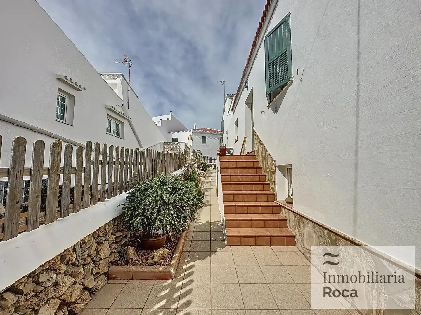 Exterior view of Houses for sale in Es Mercadal  with Air Conditioner, Heating and Private garden